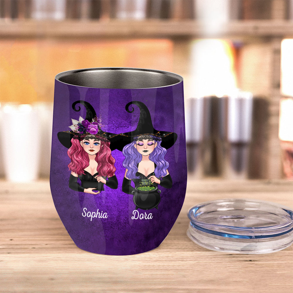 Witch By Nature - Personalized Witch Wine Tumbler