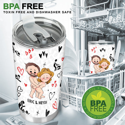 The Best Decision - Personalized Couple Tumbler
