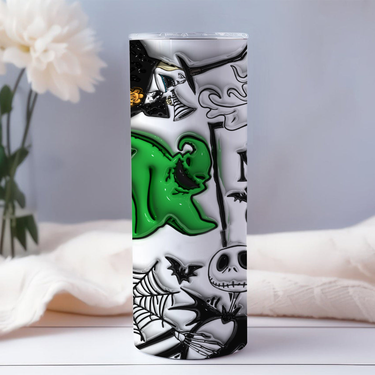 Nightmare - Personalized Nightmare Skinny Tumbler