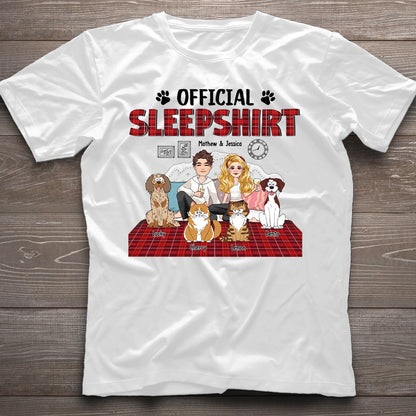Official Sleepshirt - Personalized Dog T-shirt And Hoodie