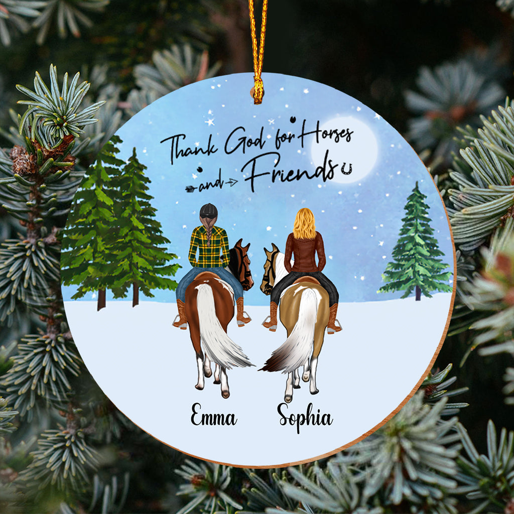 Riding Partner For Life - Personalized Horse Ornament