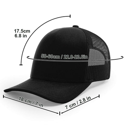Zero F Given - Personalized Skull Trucker Hat