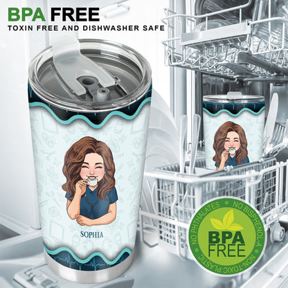 Nurse Nutrition Fact - Personalized Nurse Tumbler