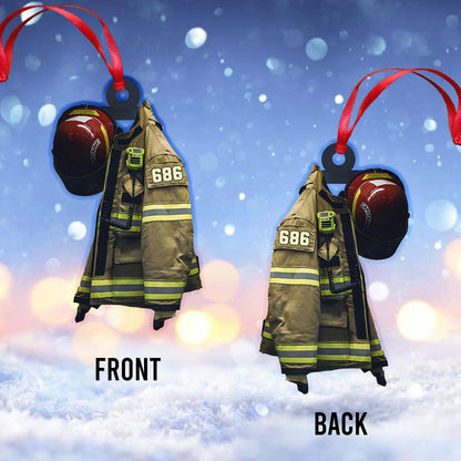 Firefighter Armor - Personalized Firefighter Ornament