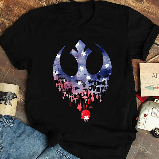 Rebel - Independence Day The Force T-shirt and Hoodie