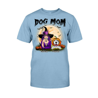 Dog Mom - Personalized Witch T-shirt & Hoodie