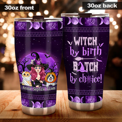 Witch By Nature - Personalized Witch Tumbler
