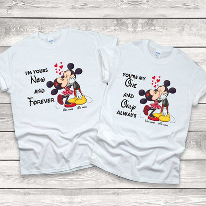 I'm Yours - Personalized Couple Mouse T-shirt and Hoodie