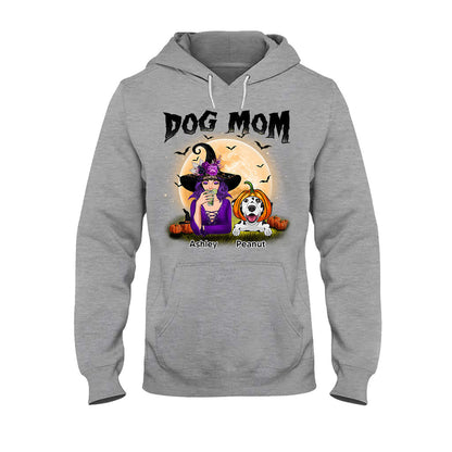 Dog Mom - Personalized Witch T-shirt & Hoodie