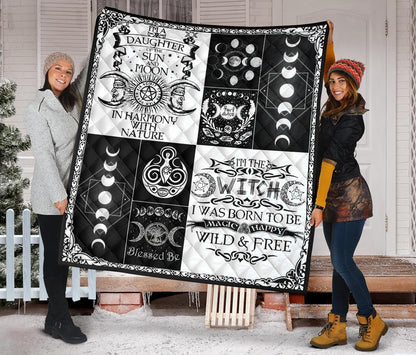 Daughter Of The Sun And Moon - Witch Quilt 0822