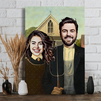 Funny Gift Horror Movies - Personalized Halloween Canvas And Poster