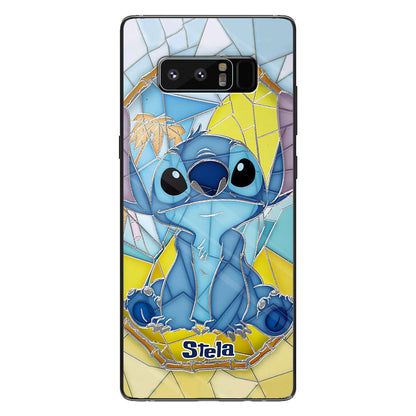 Stained Glass Hawaii - Personalized Ohana Phone case