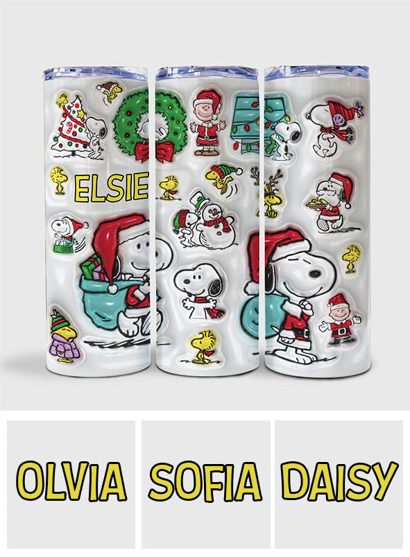Best Friends - Personalized Skinny Tumbler