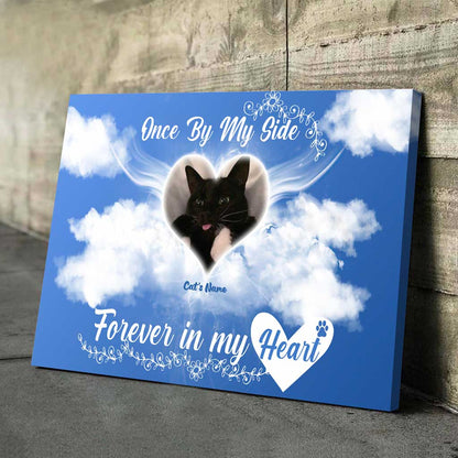 Cat Fur Appears When Angels Are Near - Personalized Cat Poster