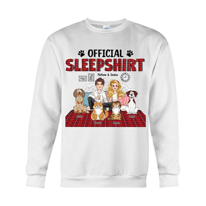 Official Sleepshirt - Personalized Dog T-shirt And Hoodie