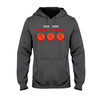 Father Of Magic - Personalized Father's Day T-shirt and Hoodie
