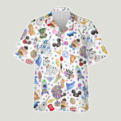 Magic Kingdom - Mouse Hawaiian Shirt 0523