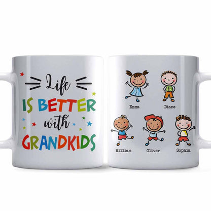 Grandma We Love You - Personalized Mother's Day Mug