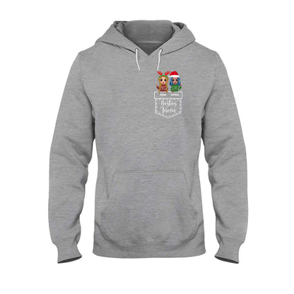 Bestie Forever - Personalized Christmas T-shirt and Hoodie