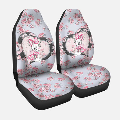 Magic Pink Flower - Mouse Seat Covers