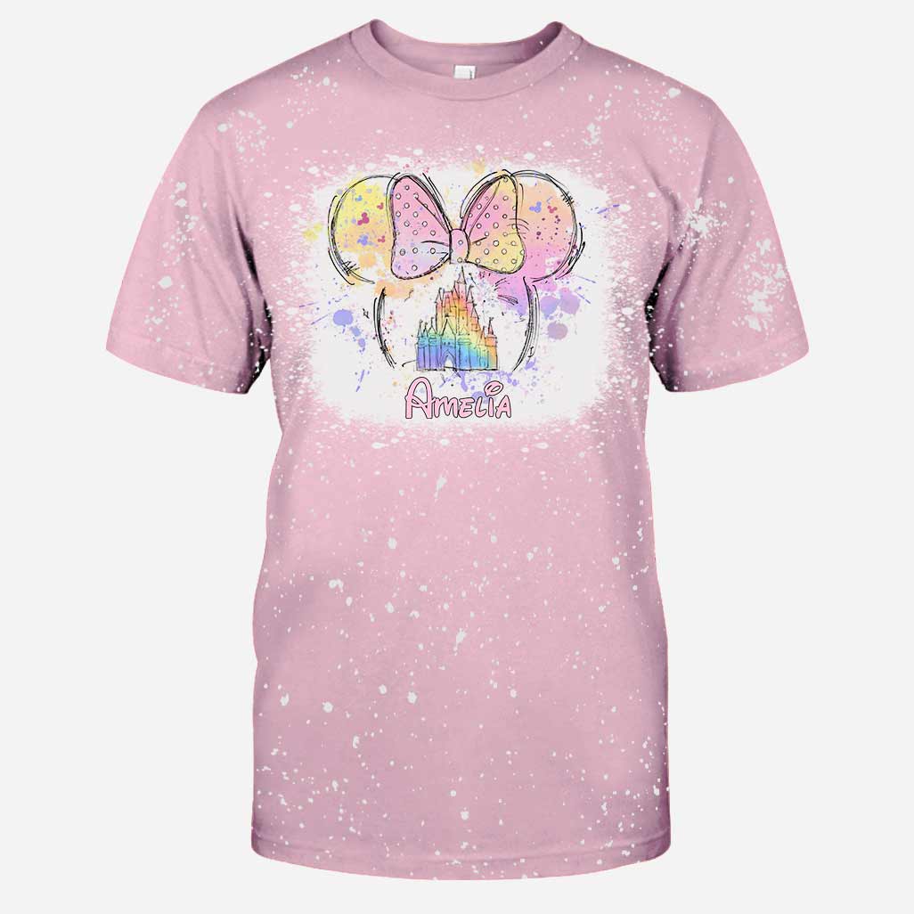 Magic Castle - Personalized Mouse Handmade Bleached Shirts