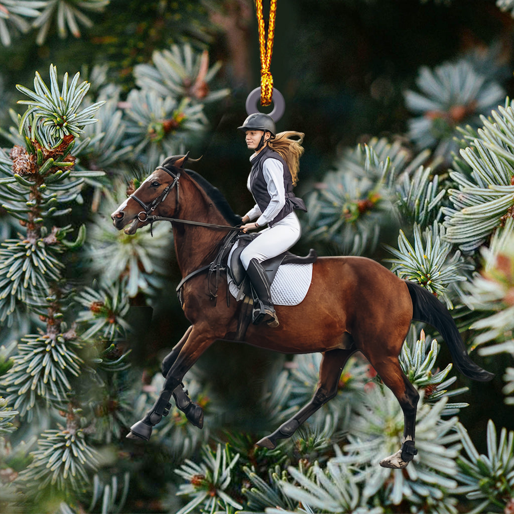 Horse Lover - Personalized Horse Ornament