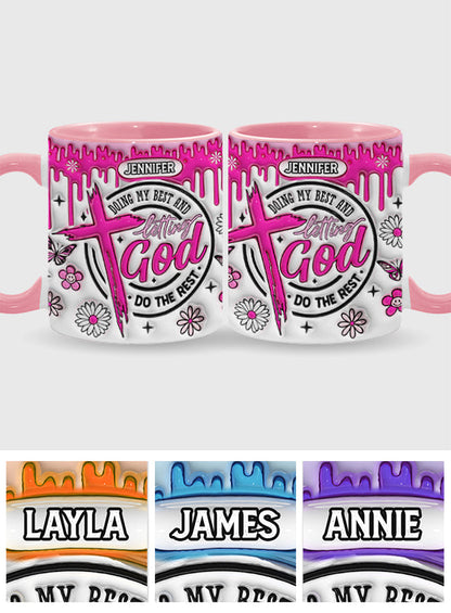 Doing My Best - Personalized Christian Accent Mug