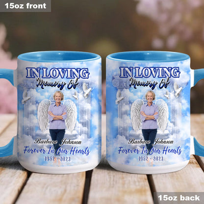 In Loving Memory - Personalized Memorial Accent Mug