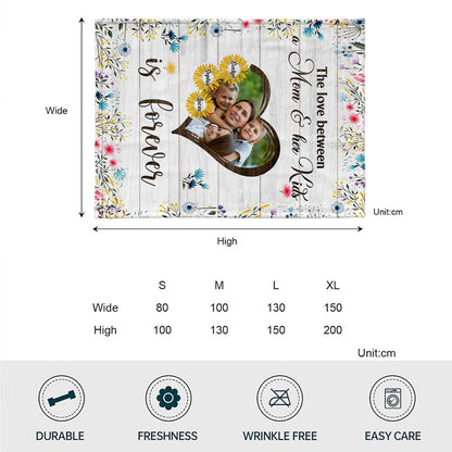 If We Had A Flower - Personalized Mother Blanket