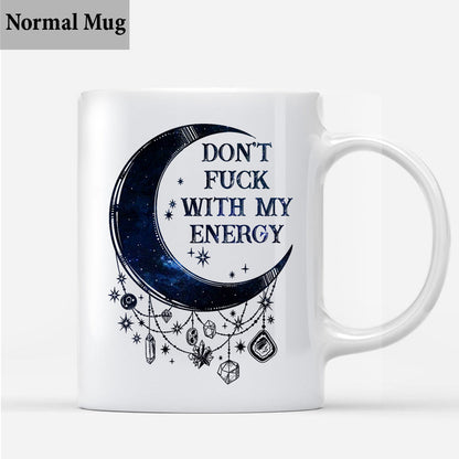 Don't F With My Energy - Personalized Witch Mug