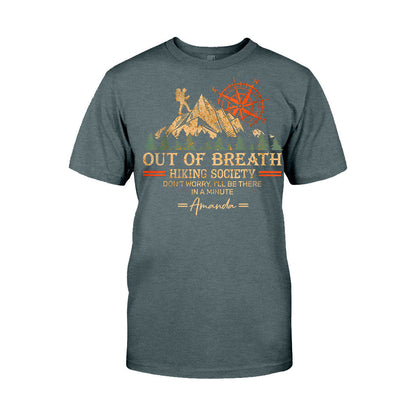 Hiking Society - Personalized Hiking T-shirt And Hoodie