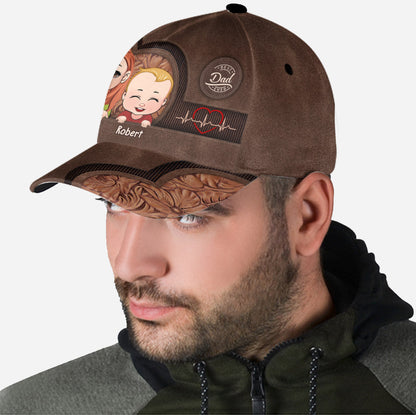 Best Dad Mom Grandma Grandpa Ever - Gift for dad, mom, grandma, grandpa, uncle, aunt - Personalized Classic Cap