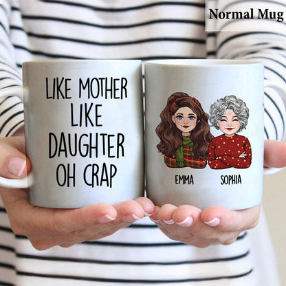 Like Mother Like Daughter - Personalized Mother Mug