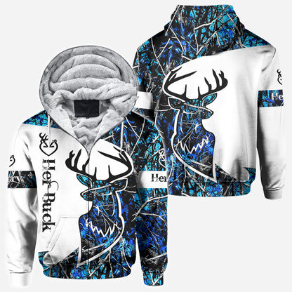 His Buck Her Doe - Personalized Hunting All Over Shirt