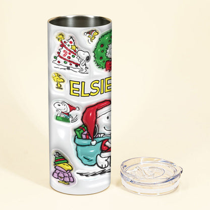 Best Friends - Personalized Skinny Tumbler