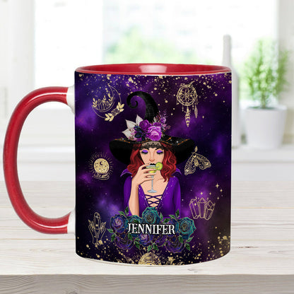 Don't F With My Energy - Personalized Witch Accent Mug