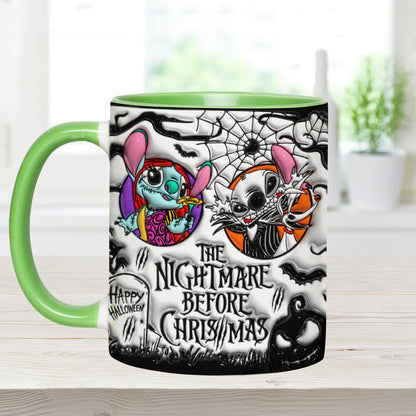 The Nightmare Before Christmas - Personalized Ohana Accent Mug