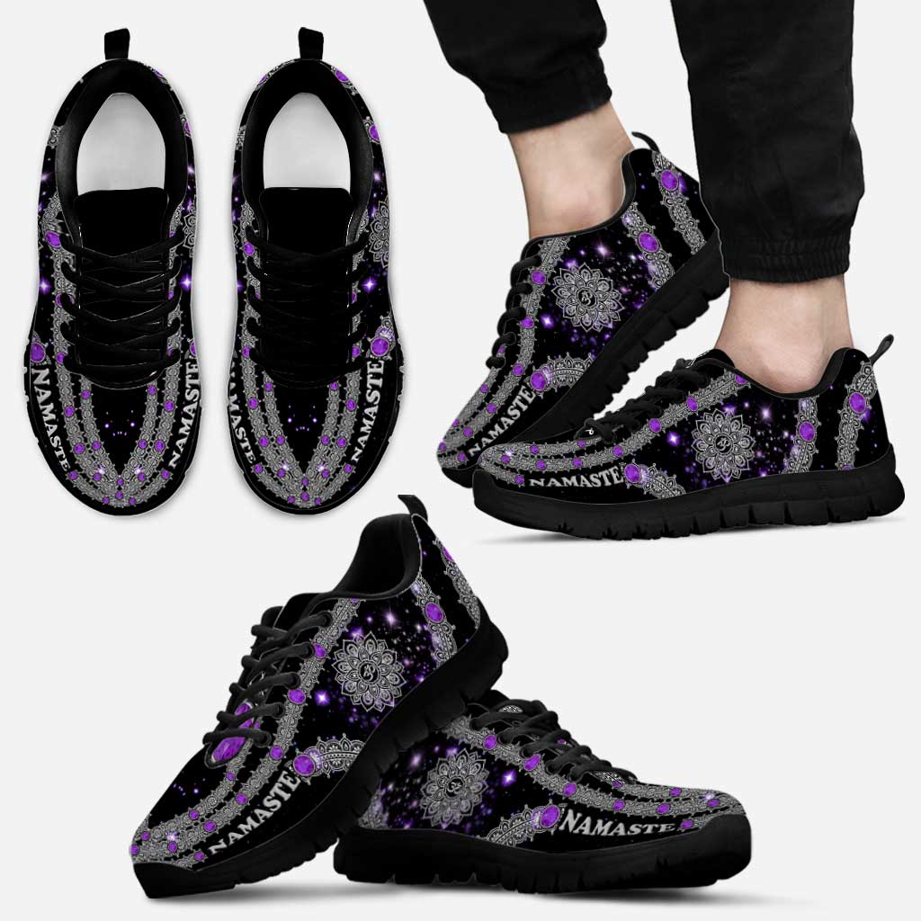 Namaste Mandala 3D Printed Sneakers