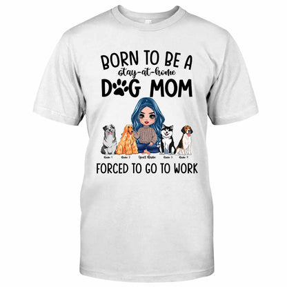 Dog Mom - Personalized T-shirt and Hoodie