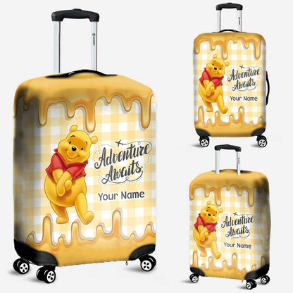 Adventure Awaits - Personalized Mouse Luggage Cover