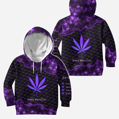 Dopest Mom Ever - Personalized Mother's Day Weed Hoodie and Leggings
