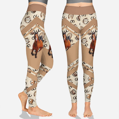 Rock Paper Scissors - Personalized Horse Hoodie and Leggings