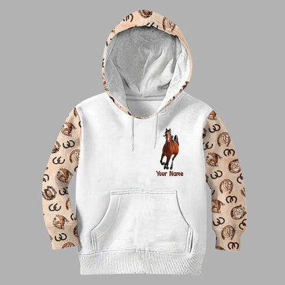 Rock Paper Scissors - Personalized Horse Hoodie and Leggings