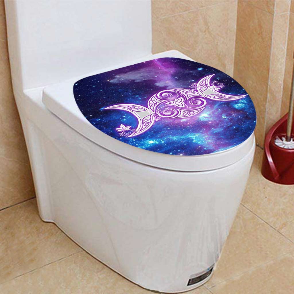 Moon Phase - Witch Bathroom Curtain & Mats Set