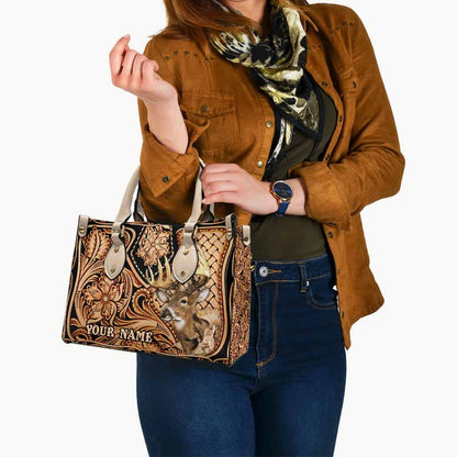 Country Girl - Personalized Hunting Leather Handbag