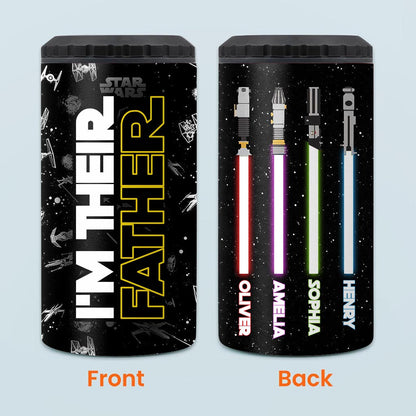 I'm Their Father - Personalized The Force Can Cooler