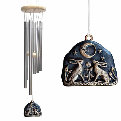 Moon Gazing Hare - Witch Wind Chime