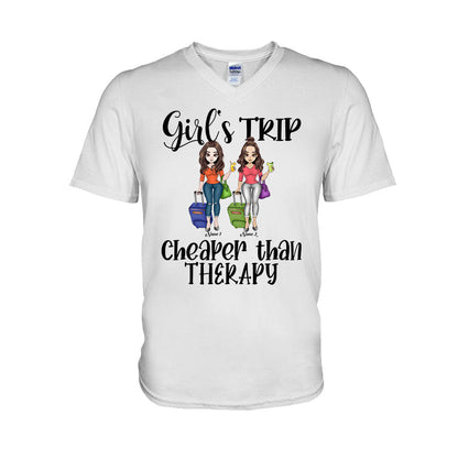 Girl's Trips - Personalized Bestie T-shirt and Hoodie