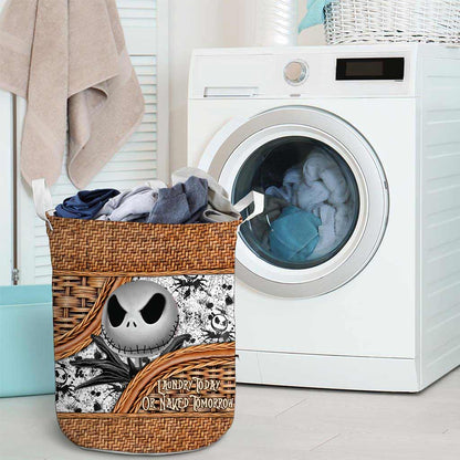 Laundry Today - Nightmare Storage Basket With 3D Pattern Print
