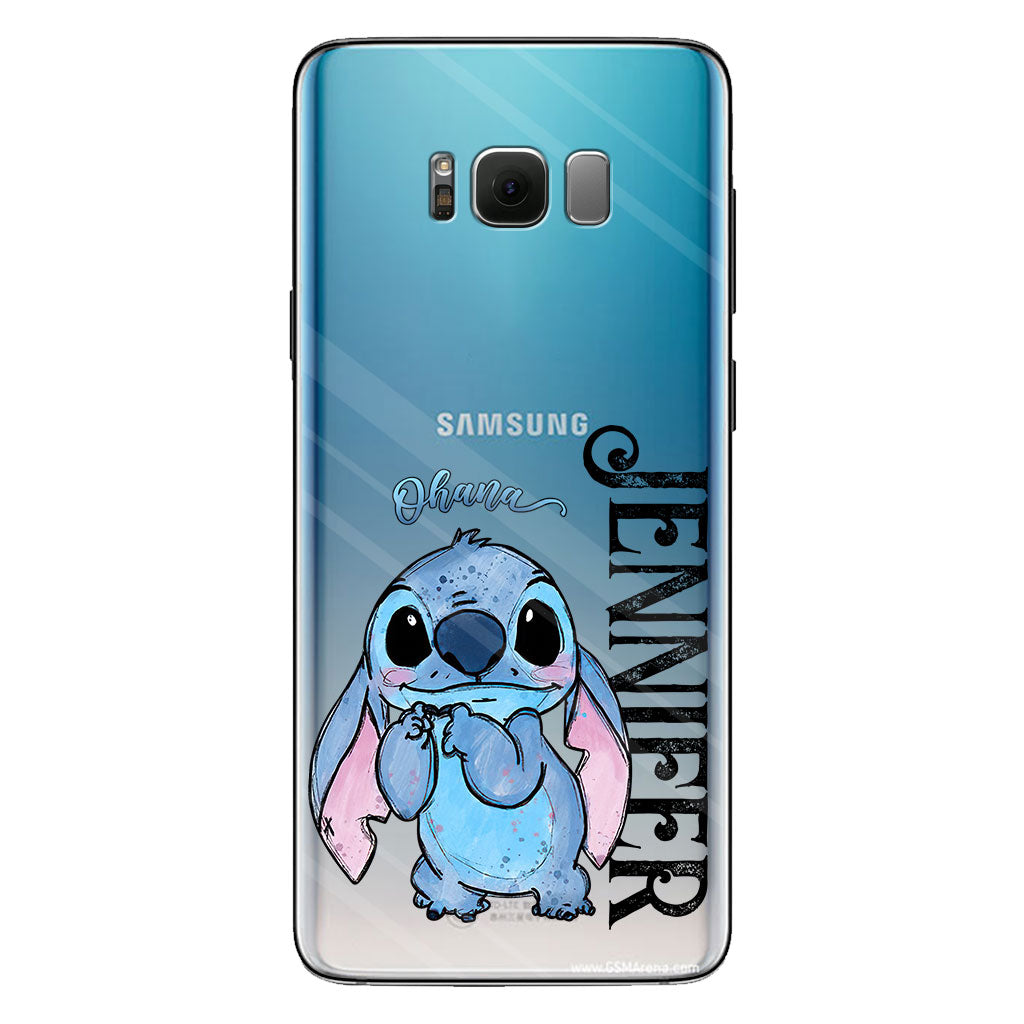 Ohana - Personalized Ohana Clear Phone Case